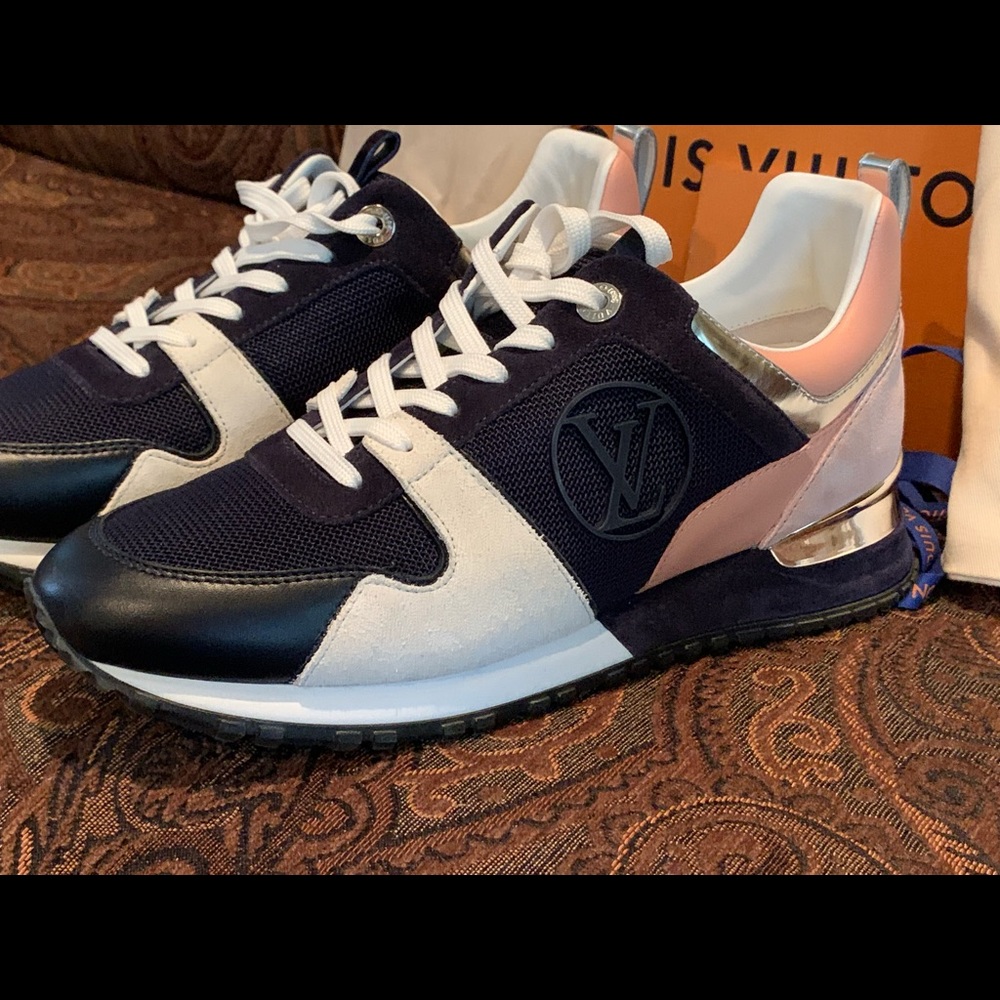 Like New Authentic Louis Vuitton Run Away Sneakers - Picture 1 of 16